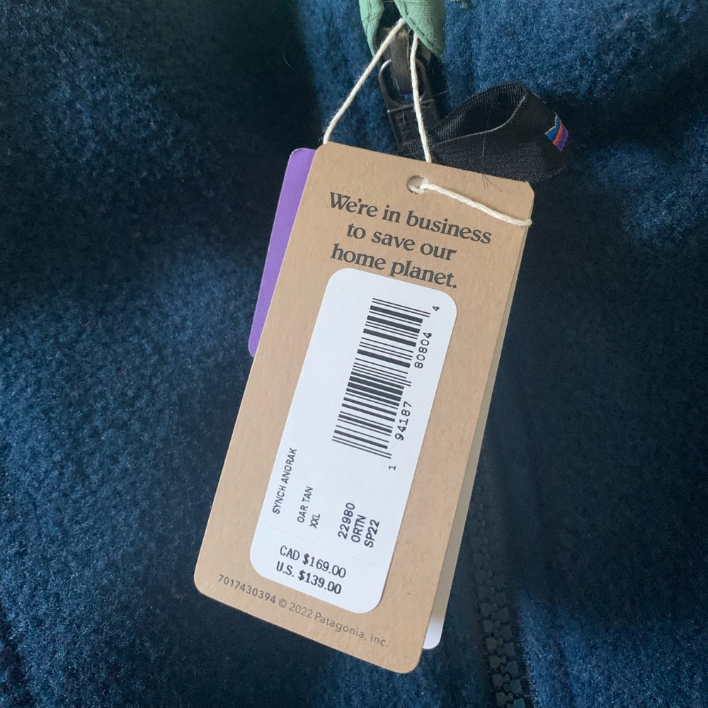New Unisex Patagonia fleece sweater